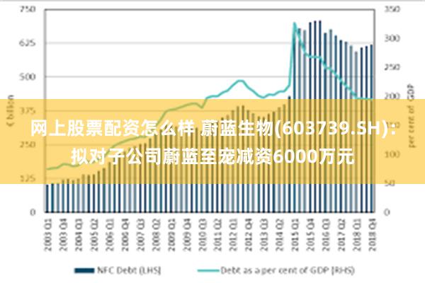 网上股票配资怎么样 蔚蓝生物(603739.SH)：拟对子公司蔚蓝至宠减资6000万元